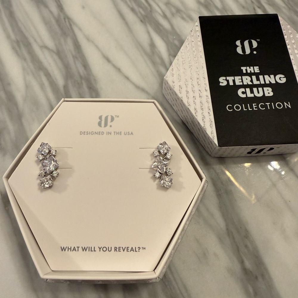 BP the sterling club earrings